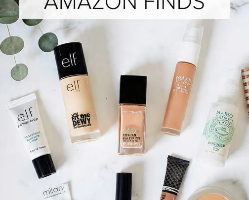 Dewy Makeup for Dry Skin Under $25🫧 cover photo collage