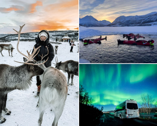 A Guide to Winter Activities in Tromsø cover photo collage