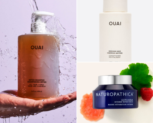 Glowing Skin, Flowing Hair Beauty Recommendations cover photo collage