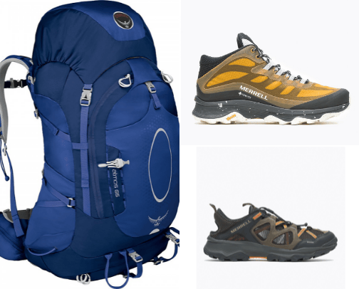 Hiking Essentials cover photo collage