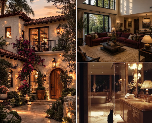 My Cozy Home Finds: Dark Interiors You'll Love cover photo collage