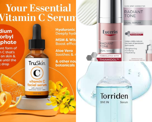 Glow on a Dime: Affordable Skincare for Radiant 40+ Skin cover photo collage