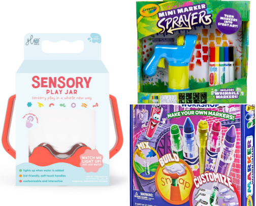 Kids toys cover photo collage