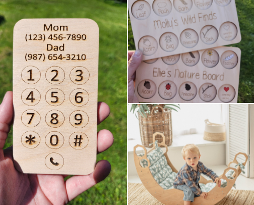 SCREEN FREE // MONTESSORI STYLE cover photo collage