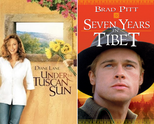 Around the World in Ten Books (or Films) cover photo collage