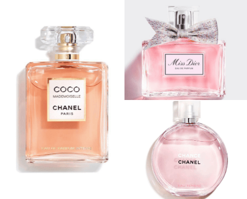 Top woman’s fragrances! cover photo collage