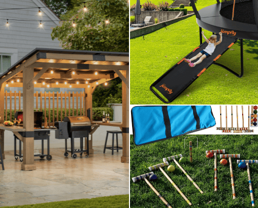 Backyard Vibes cover photo collage