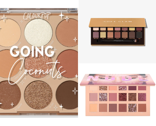 Eyeshadow Palettes By Tones cover photo collage