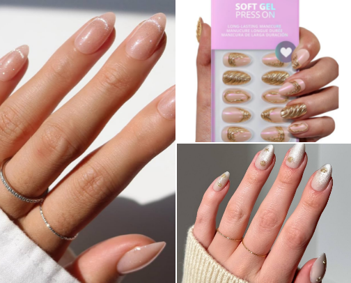 Affordable & Long Lasting Press-Ons cover photo collage