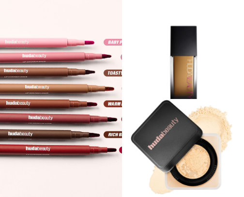 My Huda Beauty Favorites cover photo collage