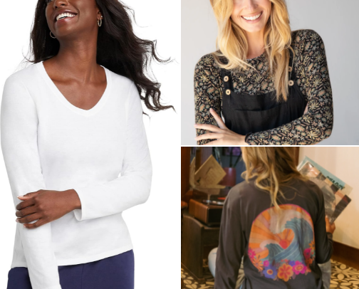 Low-tox/nontoxic clothing cover photo collage