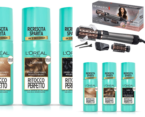 Hair routine cover photo collage