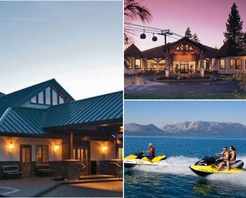 Lake Tahoe, California cover photo collage
