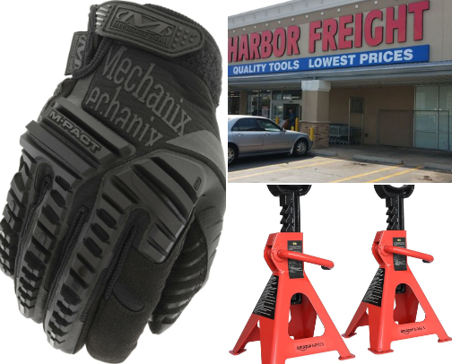Automotive tools cover photo collage