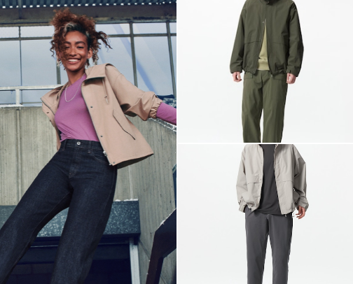 UNIQLO cover photo collage
