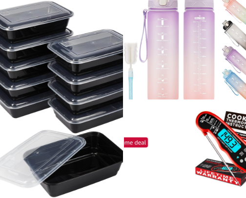 Nourish With Shawnta| Meal Prep Essentials cover photo collage