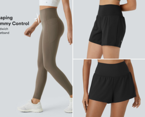 Relatable Mom Gym Fits cover photo collage