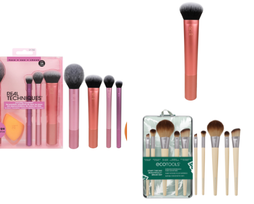 Affordable makeup brushes that actually last cover photo collage