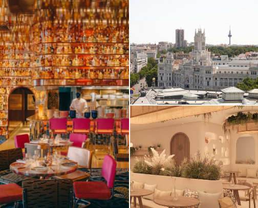 Madrid places💕 cover photo collage