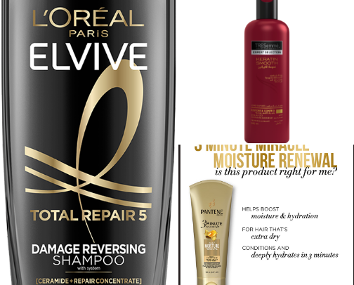 My Everyday Hair Care Essentials cover photo collage
