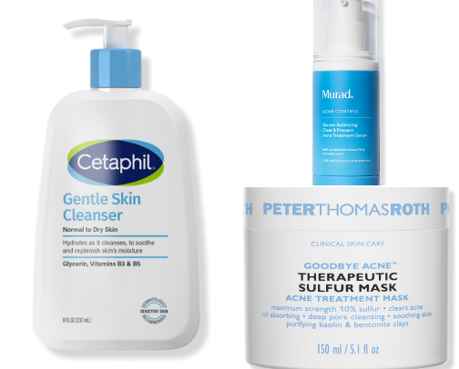 Hormonal Acne Lifesavers for PCOS cover photo collage