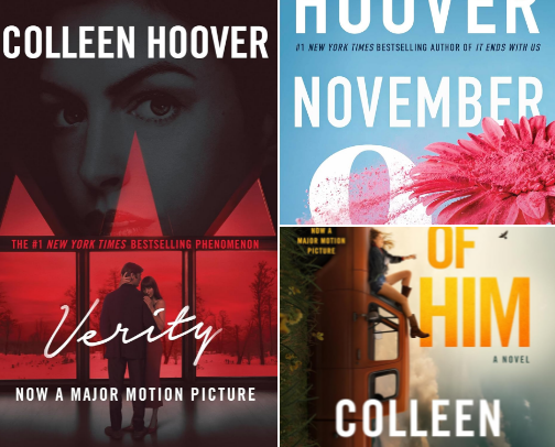 Colleen Hoover Books cover photo collage