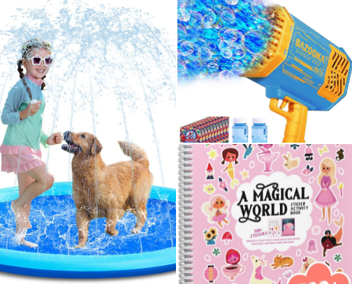 Summer Fun for Kiddos cover photo collage