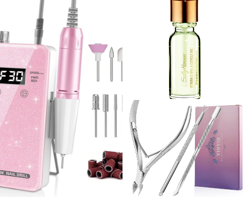 Nail Products I Use To Do My Nails At Home cover photo collage