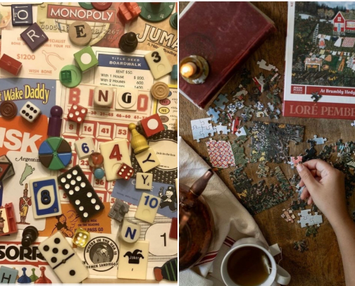 hobbies for homebodies🎨 cover photo collage