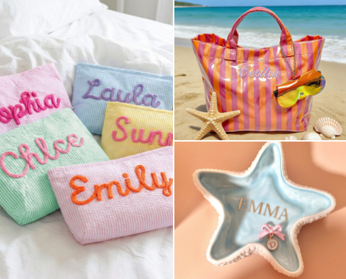 Beach Babe Gift Guide cover photo collage