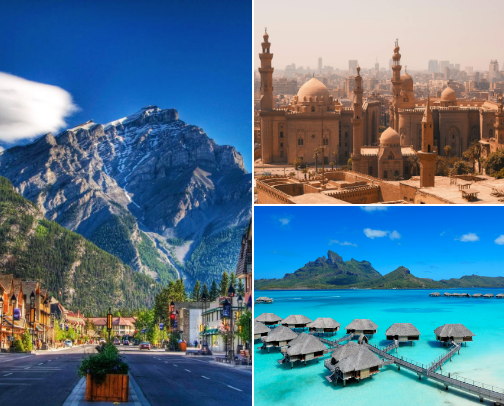 Caught the Travel Bug Early ✈️ cover photo collage