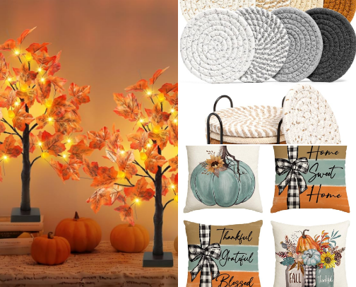 Fall Home Decor cover photo collage