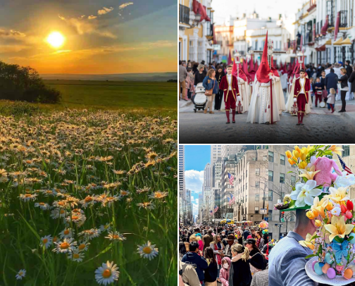 SPRING🌸 cover photo collage