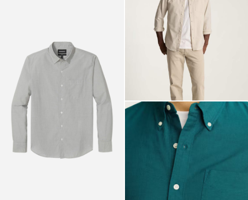 Affordable High-Quality Men's Shirts cover photo collage