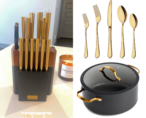 Kitchen Transformation cover photo collage