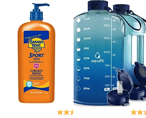 Swimming essentials, what you need for a day at the pool cover photo collage