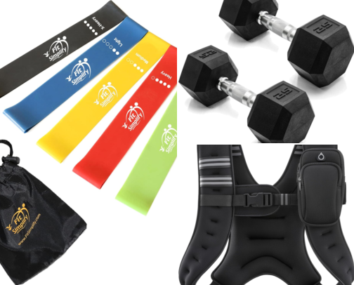 Amazon Best-Selling Home Workout Gear: Build a Home Gym cover photo collage