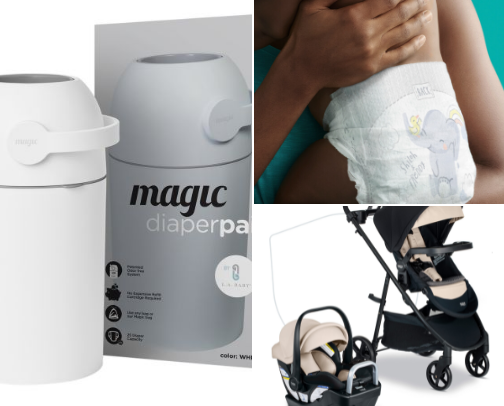 Mom of 4 baby must haves cover photo collage
