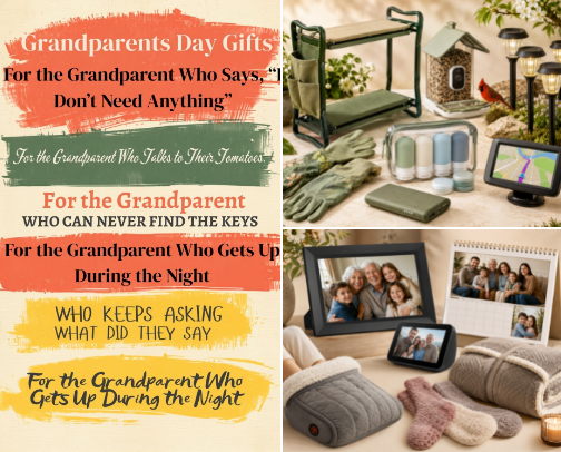 27 Grandparents Day gifts, picked for the things they won't ask for cover photo collage