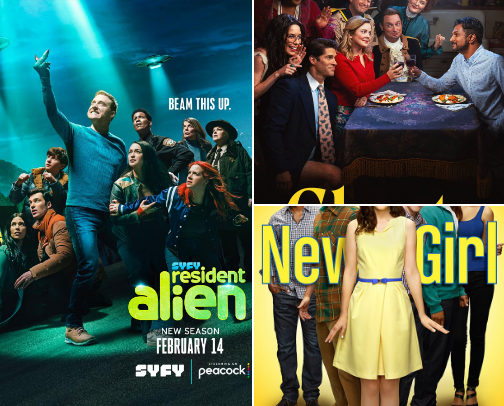 Mood: Funny minus the laugh tracks-TV shows I ❤️ cover photo collage