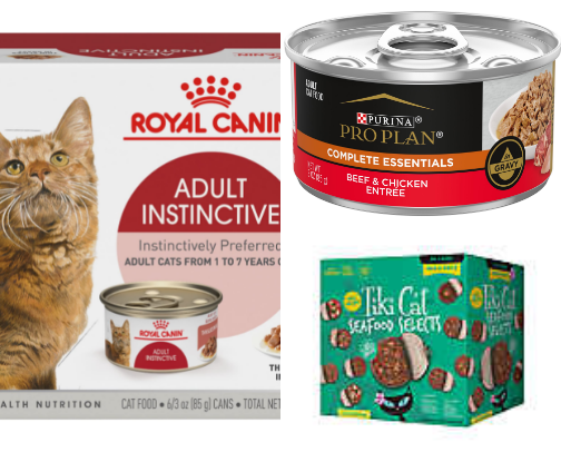 Healthy favourites for cat food and supplements 🐈‍⬛ cover photo collage