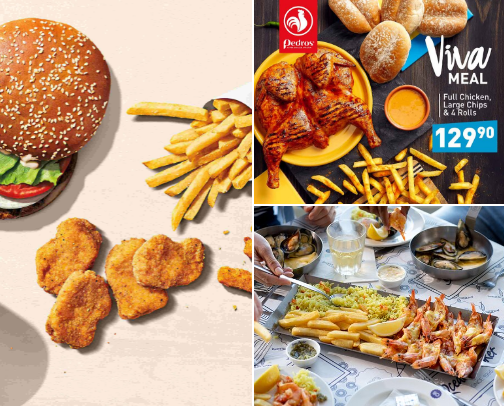 Food and Restaurant cover photo collage