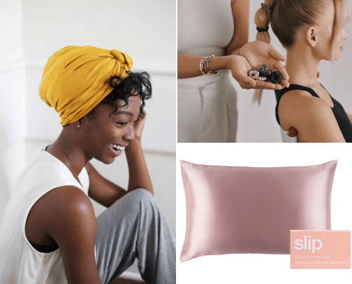 Accessories hair cover photo collage
