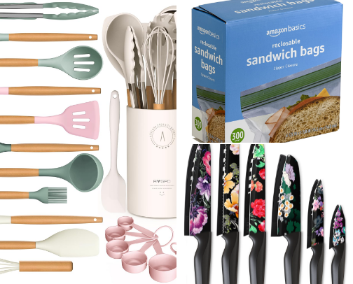Kitchen Items cover photo collage
