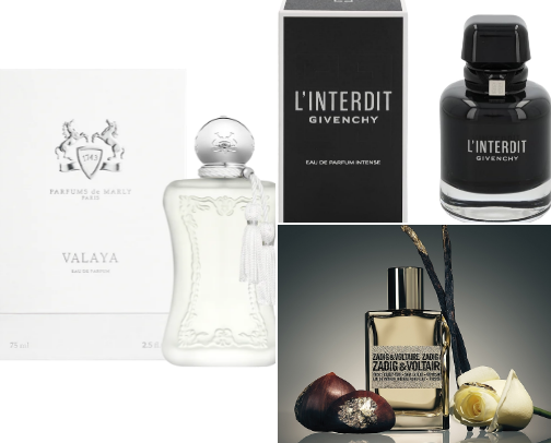 parfume cover photo collage