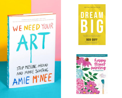 Color Outside the Lines: Creative Reads 📚✨ cover photo collage