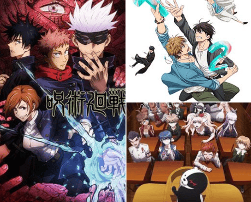 Anime 🌸 cover photo collage