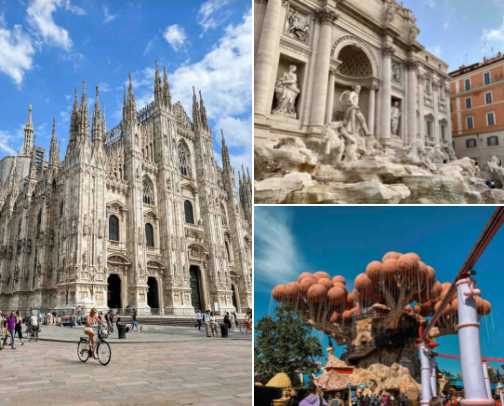 Ciao Italia: Beyond Best Vacation Ever🇮🇹 cover photo collage