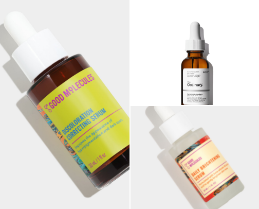 Skincare cover photo collage