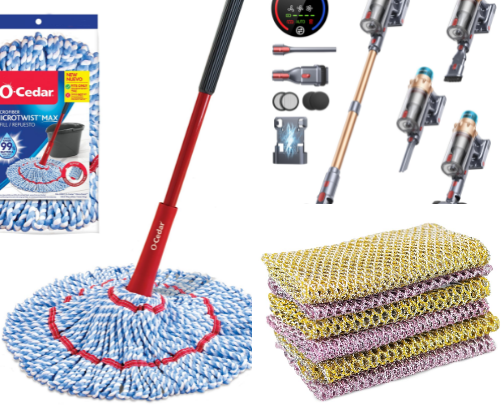 Cleaning supplies I love cover photo collage